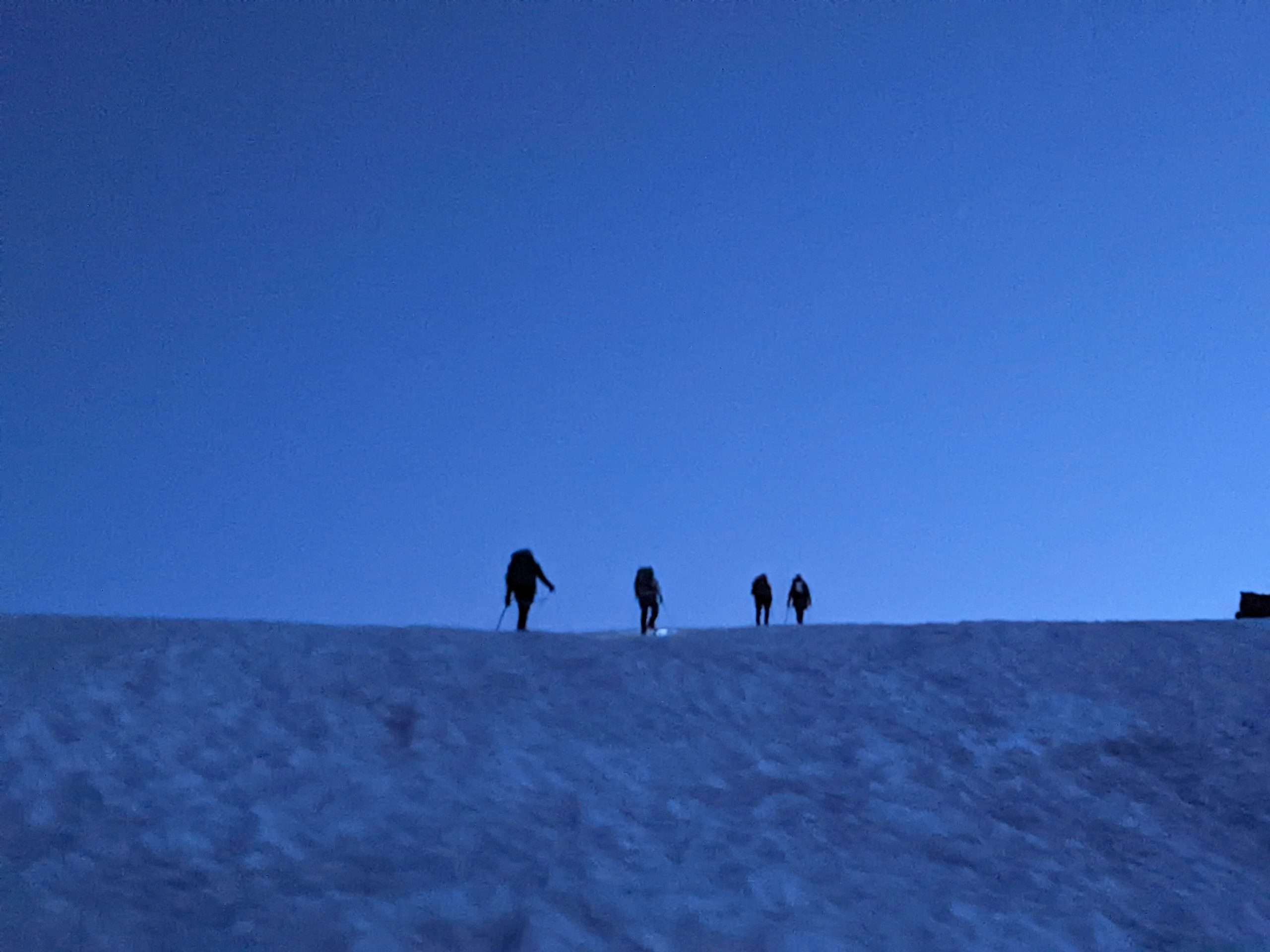Mountain guides demonstrating leadership capacity and energy