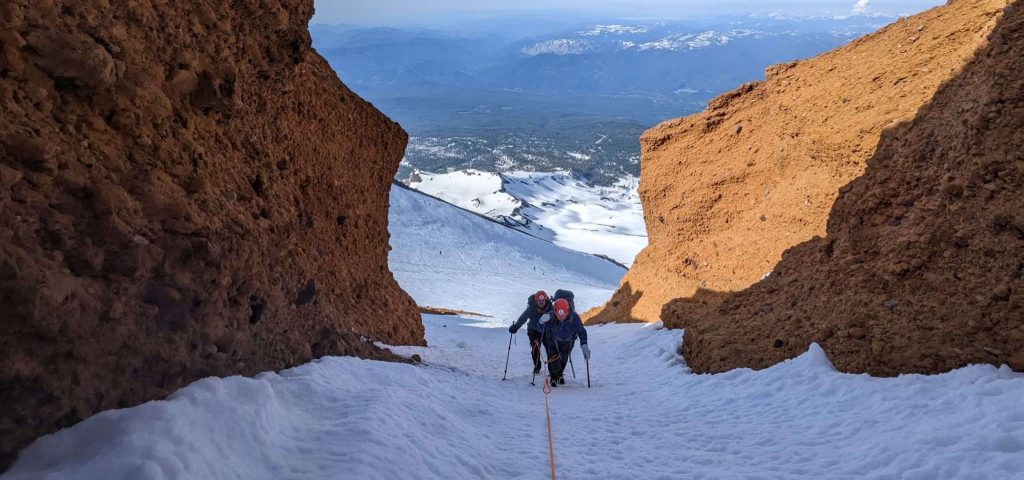 Nothing demands team trust quite like roping up on a mountain.