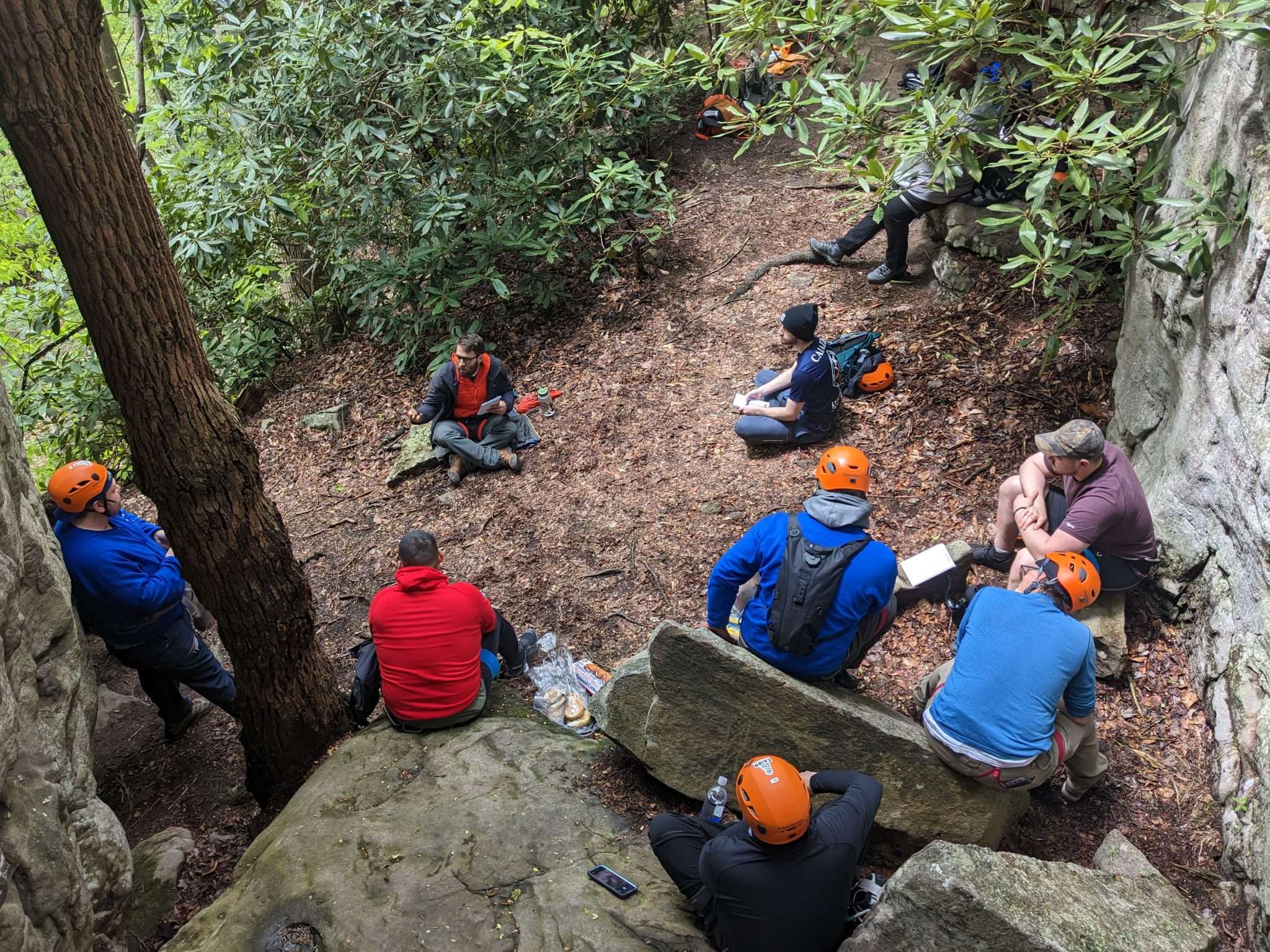 A team emotional intelligence lesson in New River Gorge